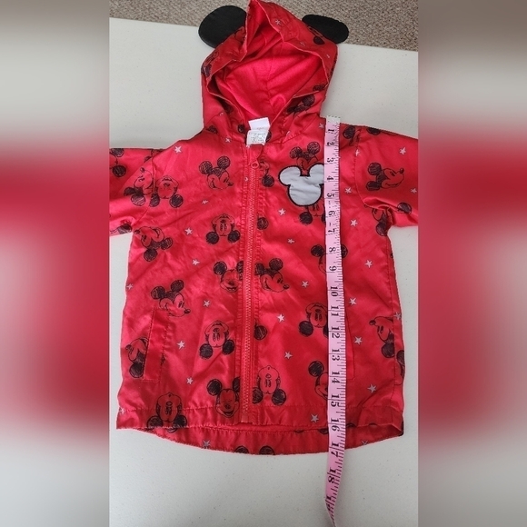 Disney Mickey Mouse Kids Red Jacket Size 3t. - Picture 5 of 7